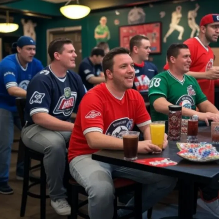 Rozgrzany tłum kibiców podczas tematycznego wieczoru meczowego